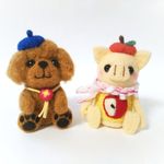 【o様オーダー品】羊毛フェルトの動物たち