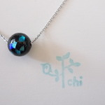 ホタル石のネックレス　10mm