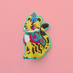 [刺繍ブローチ]クラル・チーター