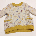  110cmリボンのふんわりプルオーバー
