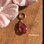 桜色 ピンクトルマリンのペンダントトップ