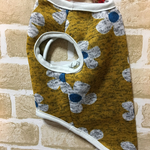【ダックスM】黄色のお花のワンちゃん服