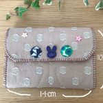 一目瞭然のカード入れ☆パッチワーク