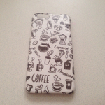 【再販】iPhone6/６sケース(カフェ柄)😊