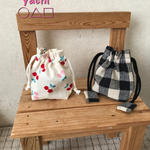 さくらんぼ🍒のミニ 巾着袋❤︎キャンディーポーチ