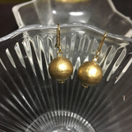 コットンパールのひとつぶピアス