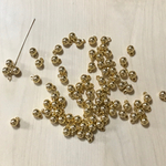 ●5㎜● GOLD ROUND CHARM BEADS