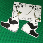  パンダピアス (再販)