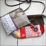 30%off!♪送料無料 Happy Bag【福袋2019】♪『ヴィンテージクロスで作る小物3点セット』⑦