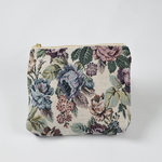 花柄ゴブラン織りマチありポーチ