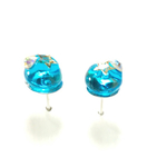 Sale/¥500→¥320/リンゴ飴プチピアス／スター・アクアマリン