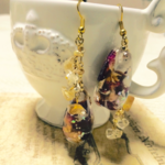 深紅シリーズ  揺れるピアス