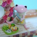 受注製作　フォーチュンワンダ用　ケロケロミニチュアランチ　
