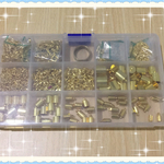 アクセサリーやブレスレットの基本セットゴールド