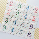 【送料無料】知育★数字パズル★(白ほし)