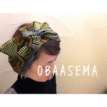 再販‼︎▲african-リボンターバン▲