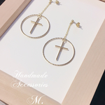 circleクロスピアス