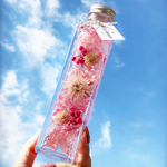 ノンストップ/週刊女性掲載作品❤️ ハーバリウム ❁﻿彩華~Square~【春色pink】誕生日  ギフト  