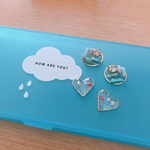 ハート★キラキラ★本物のお花★のアクセサリー2セット