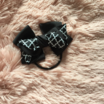 モロッカン柄♡ねじりリボン♡可愛いヘアゴム。送料無料