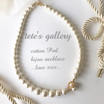 bijou＆pearl-necklace