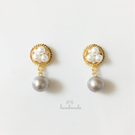  antiqueパール＊ピアス