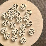 20pcs Handmade* 資材 B-227 Dalmatian beads