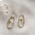 春の新作🌸春の始まりのゆらゆらかすみ草シリーズ しずく型