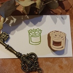 No.512 多肉植物はんこ