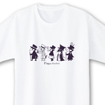 ペストマスク【ホワイト】ekot Tシャツ <イラスト：タカ（笹川ラメ子）>