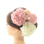 お花の髪飾り 5点セット