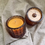 ＜ミツロウキャンドル＞100%純粋 bees wax candle 2個set