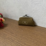 ミニがま口＊ミナペルホネン＊choucho ミント