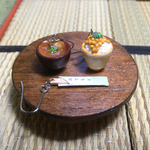 「納豆ご飯」と「お味噌汁」を「おてもと」でいただきます！ピアスセット