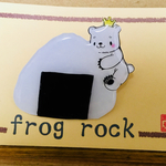 しろくまおにぎり(のり)ブローチ