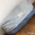 抱っこ紐収納カバー ボーダー×ドット