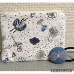 フォロワー500記念☆ミナペルホネンポーチ&ヘアゴムセット