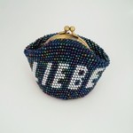 総ビーズがま口【横6cm】　LIEBE!!!!!!!!!
