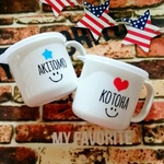 名前入り★コップ
