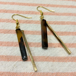 べっ甲 スティック ピアス