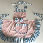 Candycoco＊ぷっくりリボンのキッズエプロン可愛く