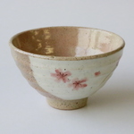 飯碗（小桜　赤）0105-07