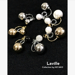 Laville Collection × ノンホールダブルボールピアス