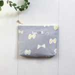  【再販18】北欧〈KIRUMA〉リボンプリントミニポーチ