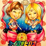 ☆ﾌﾙｵｰﾀﾞｰﾀｯﾁ似顔絵☆橋本様専用出品☆