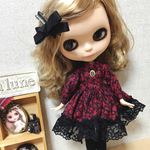 ブライス　リカちゃん  ワンピース　 花柄