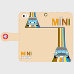 N様用 MY MINI 3 ミニクーパー スマートフォン ウォレットケース