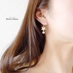 flower&pearlピアス