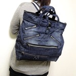 本物デニムbag 【３WAY】