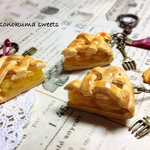 アップルパイのキーホルダー(クッキー)